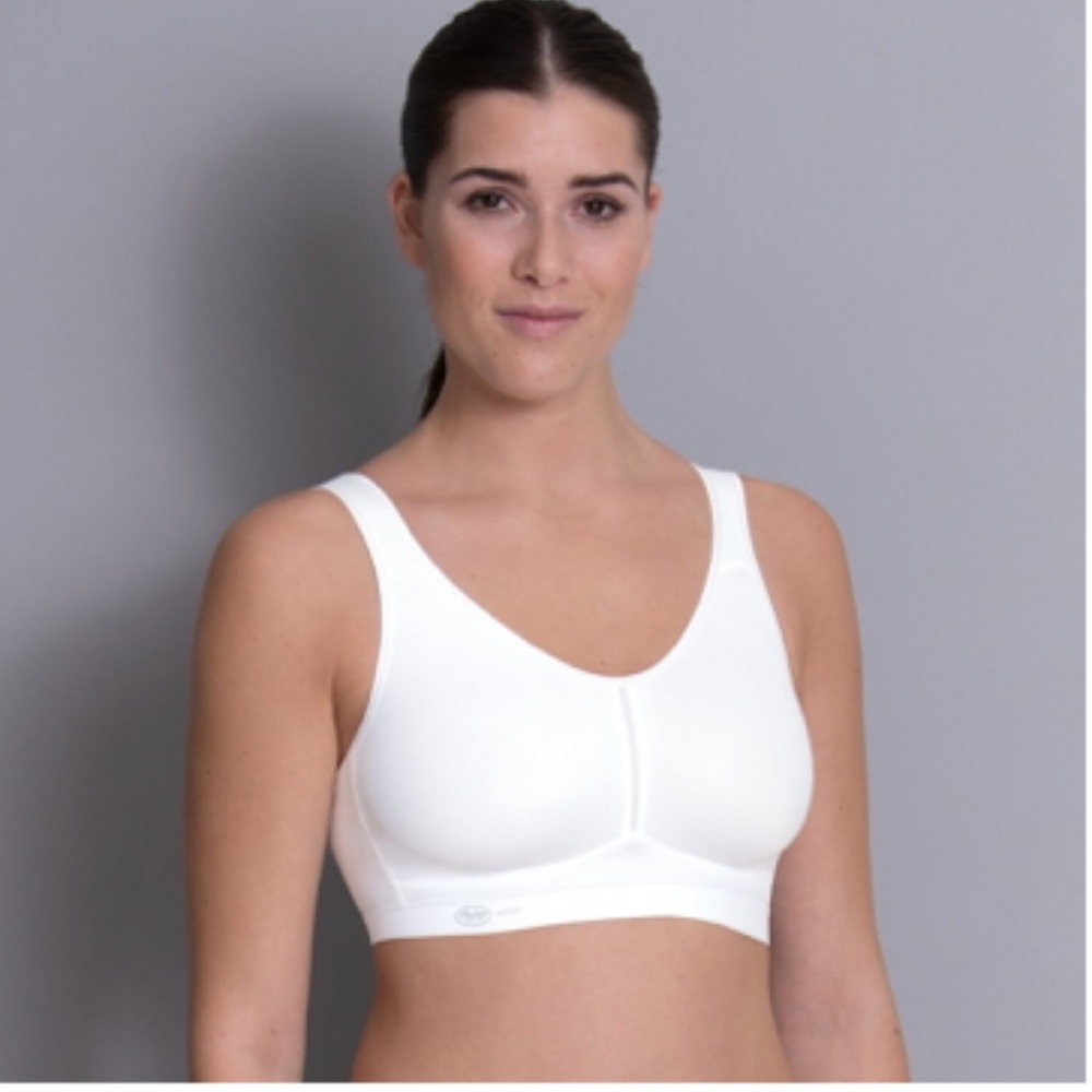 Anita White Wireless Seamless Comfort Sports Bra